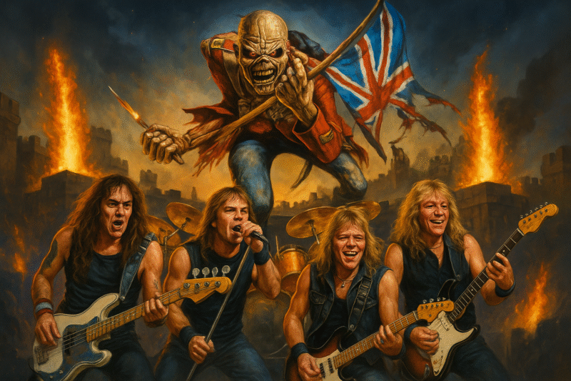 Iron Maiden : Quand le metal devient une épopée